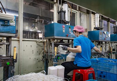 Factory workshop display